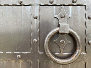 Antique rusty lock