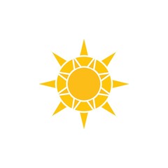 sun illustration logo