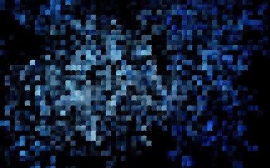 Dark BLUE vector layout with lines, rectangles.