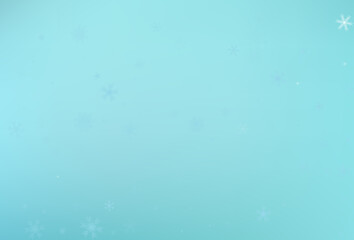 Winter christmas background. Snow sky