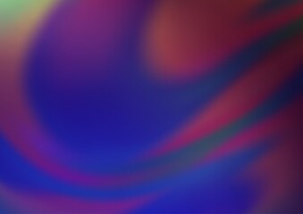 Dark Purple vector blurred shine abstract background.