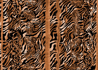 abstract leopard skin pattern