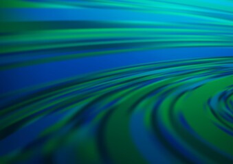 Light BLUE vector blurred shine abstract template.