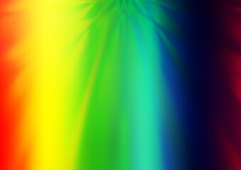 Light Multicolor, Rainbow vector abstract template.