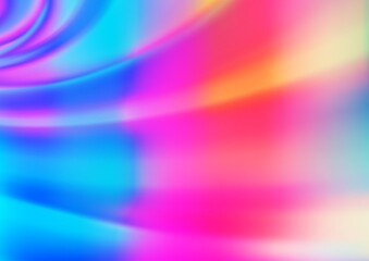Light Multicolor, Rainbow vector glossy abstract template.