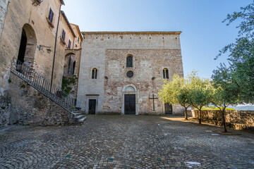 The beautiful medieval village of Stroncone. Province of Terni, Umbria, Italy.