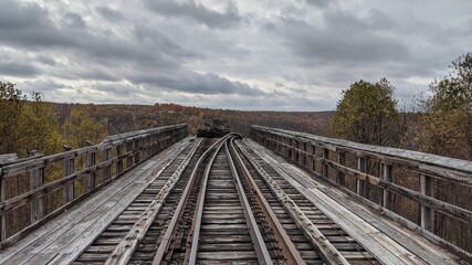 Broken Railroad Bridge