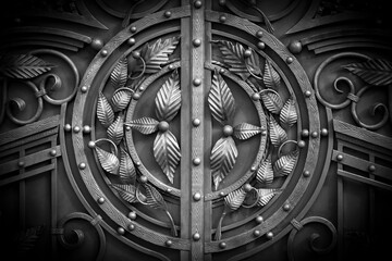 Great job. Elements of the forged gate..