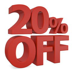 twenty percent discount