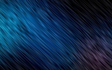 Dark BLUE vector template with lava shapes.