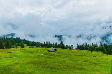 The place called Grindelwald in Switzerland
