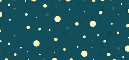 Blue dots pattern background, Geometric circles dotted polka dot print for textile, scrapbook paper, wallpaper, etc.