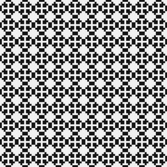 Abstract Cross Pattern Dots Logo generative computational art illustration