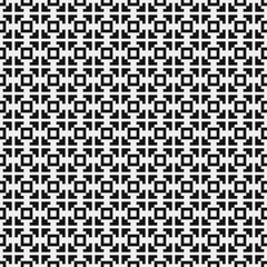 Fototapeta premium Abstract Cross Pattern Dots Logo generative computational art illustration