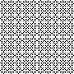 Abstract Cross Pattern Dots Logo generative computational art illustration