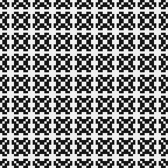 Abstract Cross Pattern Dots Logo generative computational art illustration