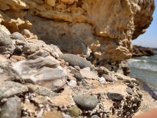 stones on the beach