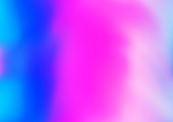 Light Pink, Blue vector blurred shine abstract background.