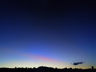 Fototapeta premium wonderful sunrise / sunset in Medellín