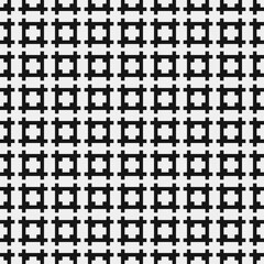 Abstract Cross Pattern Dots Logo generative computational art illustration