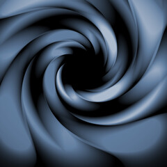 abstract silvergray background with spiral