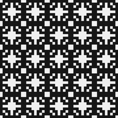 Abstract Cross Pattern Dots Logo generative computational art illustration