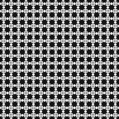 Abstract Cross Pattern Dots Logo generative computational art illustration