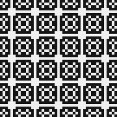 Abstract Cross Pattern Dots Logo generative computational art illustration