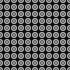 Abstract Cross Pattern Dots Logo generative computational art illustration