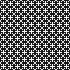 Fototapeta premium Abstract Cross Pattern Dots Logo generative computational art illustration