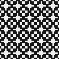 Abstract Cross Pattern Dots Logo generative computational art illustration
