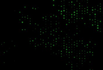 Dark Green, Yellow vector background with rectangles.