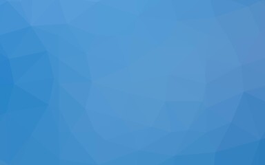 Light BLUE vector polygonal pattern.