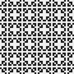 Abstract Cross Pattern Dots Logo generative computational art illustration