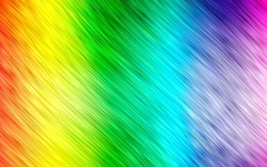 Obraz premium Light Multicolor, Rainbow vector background with lava shapes.