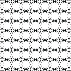 Abstract geometric pattern texture. A seamless vector background. White and black ornament. Graphic modern pattern and Simple design. Vector Illustration in EPS 10.