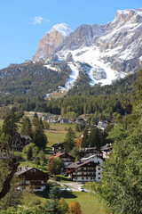 Fototapeta na wymiar Cortina d'Ampezzo, Italien