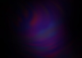 Dark Purple vector blurred and colored background.