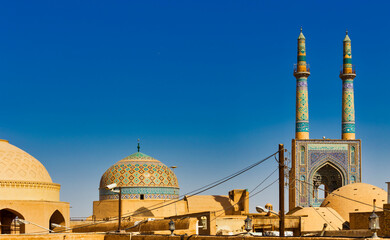 Fototapeta na wymiar View of Yazd