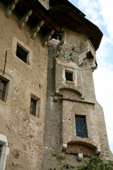 Large, Gothic Pernstejn Castle - Czech Republic, Moravian castle. Czechia