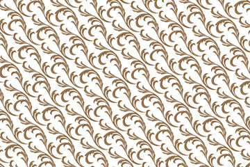 Vintage seamless pattern. wallpaper. 