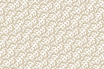 Vintage seamless pattern. wallpaper. 