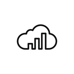 cloud computing diagram icon