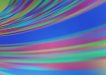 Light BLUE vector bokeh template.