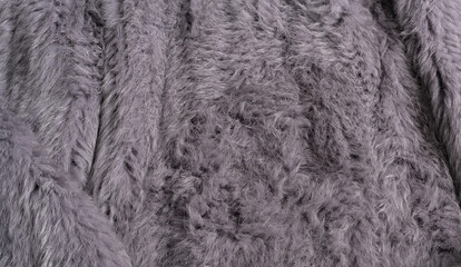 Luxus lila graues Kaninchenfell als Hintergrund