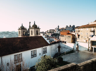 Fototapeta premium view of the old town