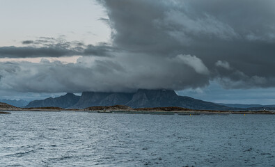 Wyspa Landegode w gminie Bodo w hrabstwie Nordland w Norwegii