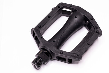 Obraz premium Black plastic Bicycle pedal.