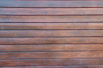 Wood texture background. The building is built of wooden boards.