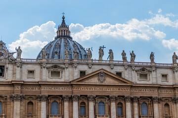 Fototapeta na wymiar Various views of the Vatican City
